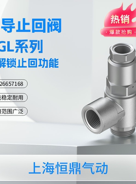 进口全新先导止回阀 530031 HGL-M5-1/8-1/4-3/8-1/2-B 530033