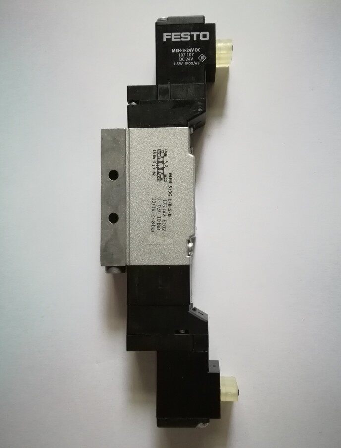 festo 费斯托 气动电磁阀 meh-5/3g-1/8-s-b 173142 换向阀