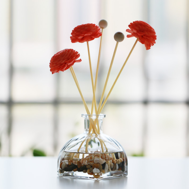 蒙古包无火空瓶玻璃扩香水摆件