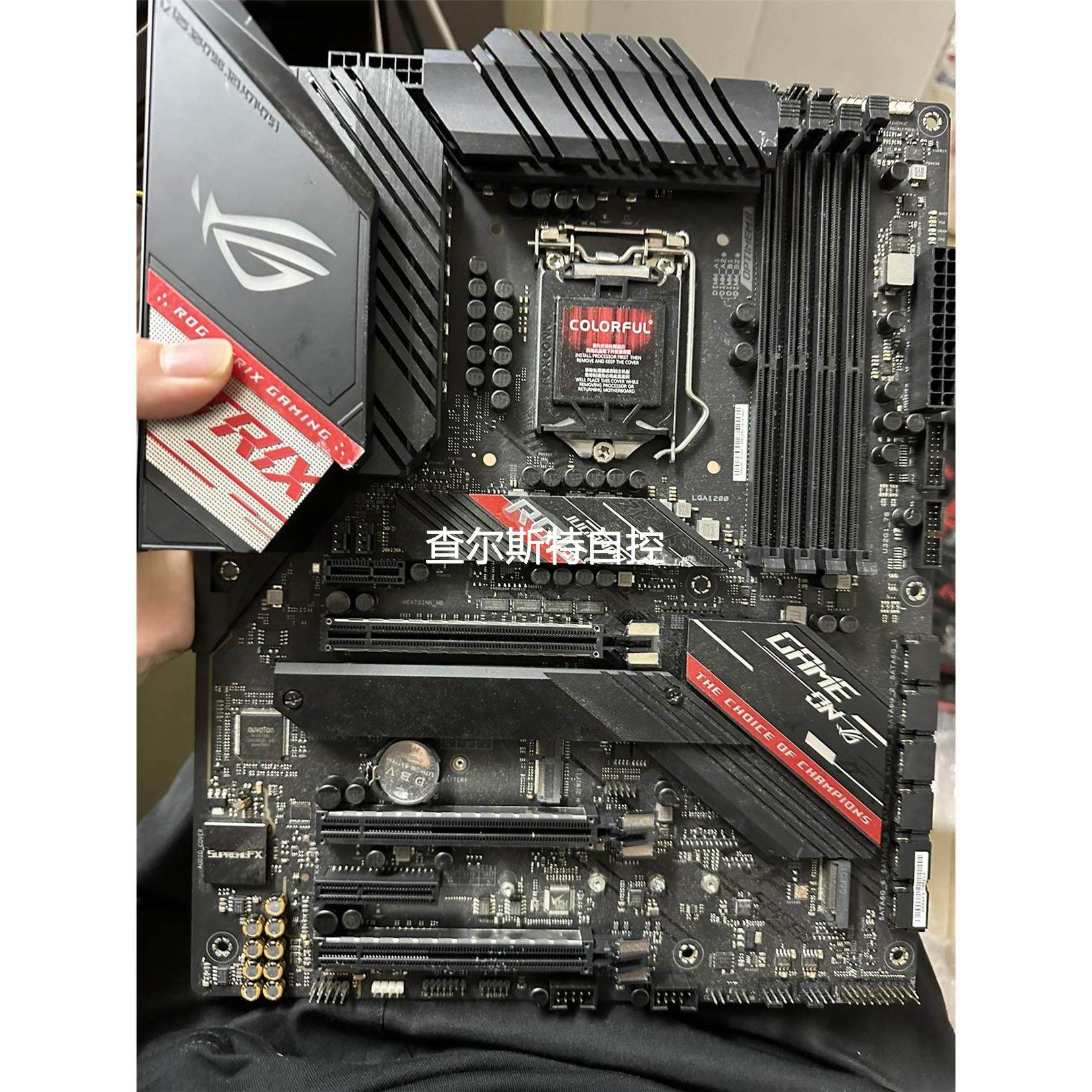 询价华硕玩家国度z490-h gaming后面烧坏图3 坏板议价