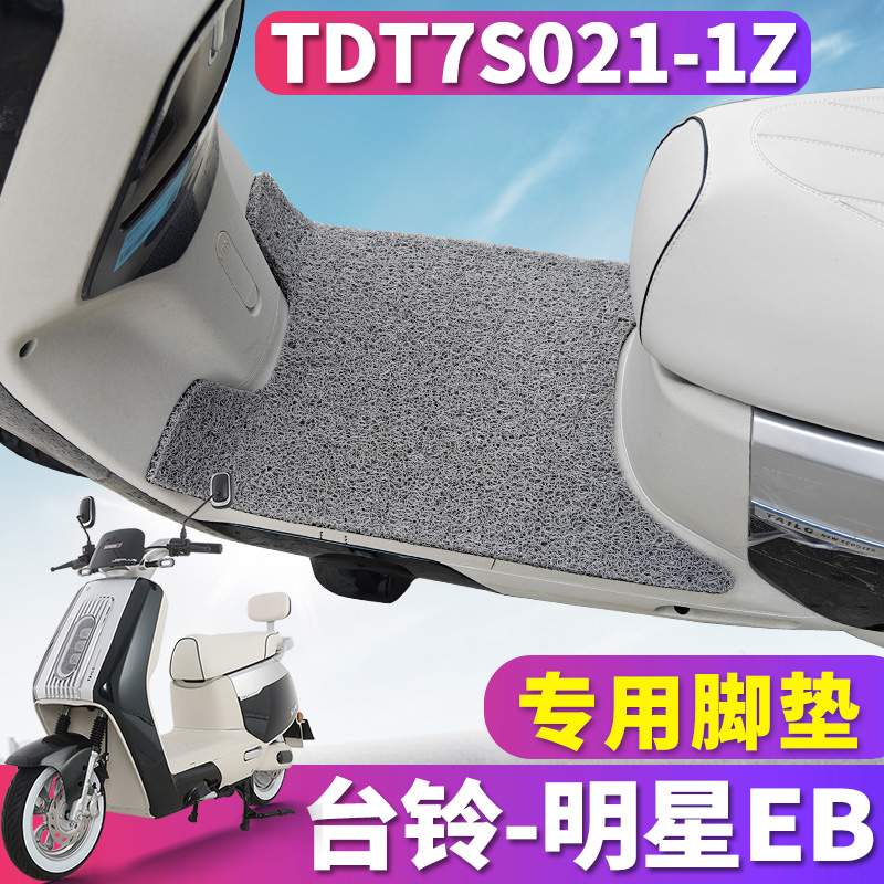 台铃明星EB专用电动车丝圈脚垫