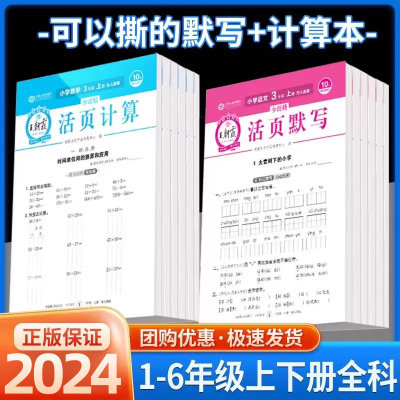 2024新】王朝霞活页计算+默写