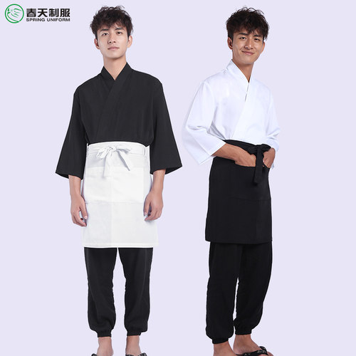 日式料理店男服务员工作服厨师服