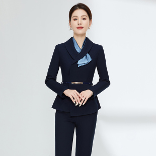 女西装套装职业装ol面试西服物业酒店经理售楼部客服接待工作服