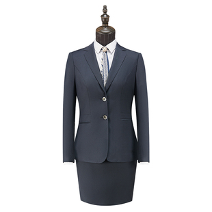 酒店大堂经理物业售楼部工作服商务正装女士西服套装职业装女西装