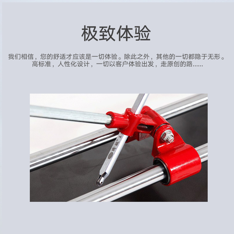 跨越手动式瓷砖切割机刀杆刀轮推刀家用带刀削刀轮推拉刀