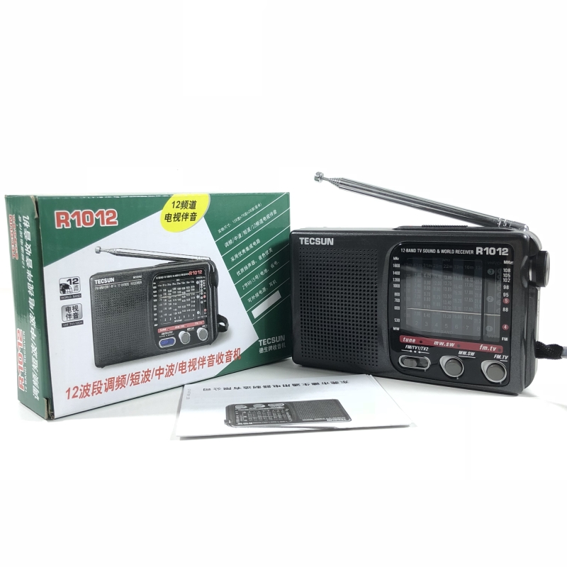 Tecsun/µÂÉú R-1012 12²¨¶Îµ÷Ƶ¶Ì²¨Öв¨µçÊÓ°éÒô ÊÕÒô»ú°ëµ¼Ìå