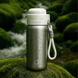 德国316L保温杯便携学生大容量简约男款户外儿童外出运动车载水杯