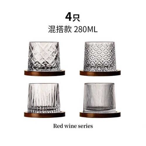 德国进口玻璃杯水晶洋酒杯喝水杯