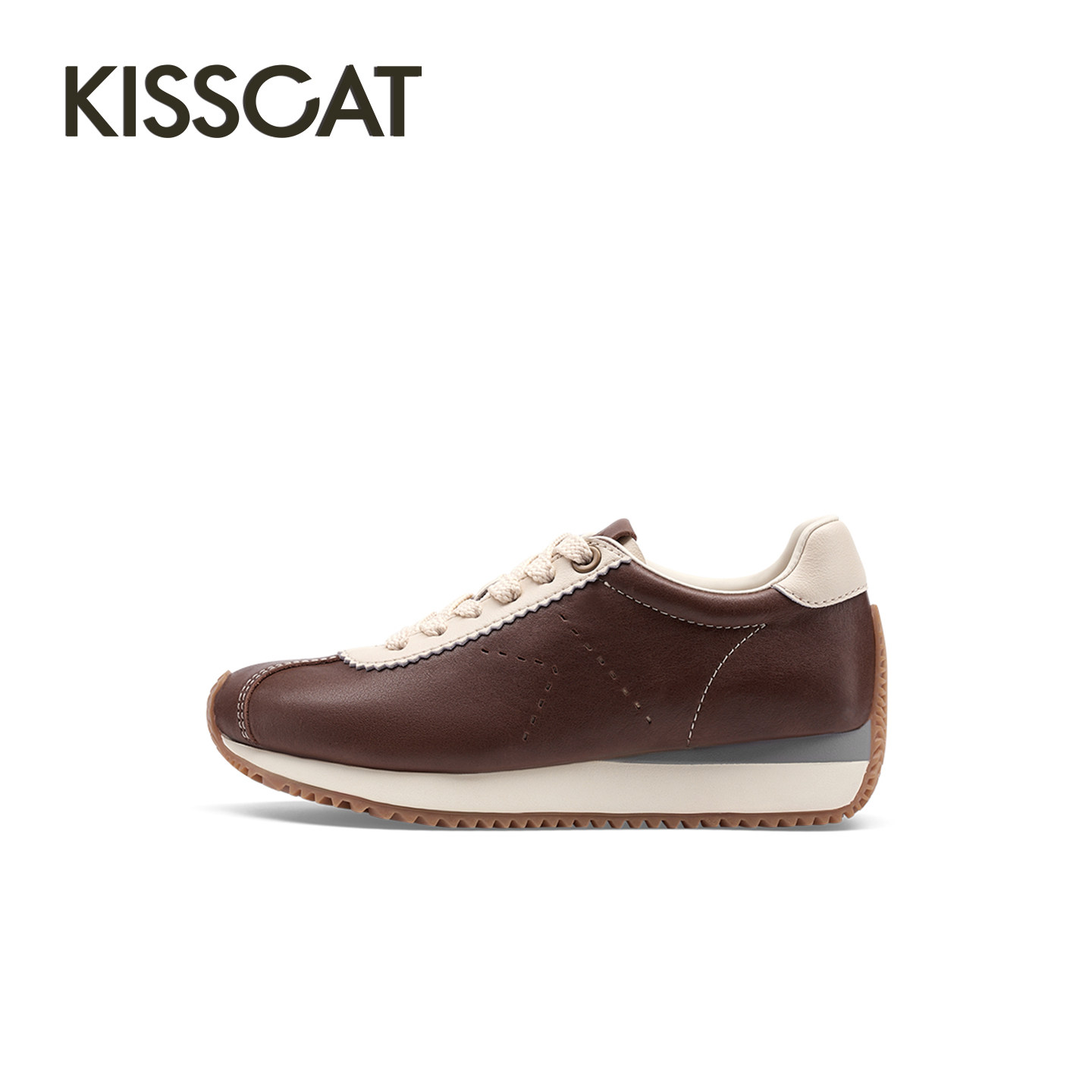 KISSCAT接吻猫[摩卡德训鞋]26早秋新品运动休闲百搭舒适运动鞋