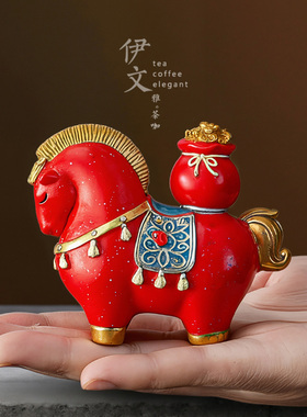 伊文陶瓷马上暴富唐马茶宠