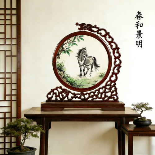 上门理发制作胎毛笔手足印脐带章