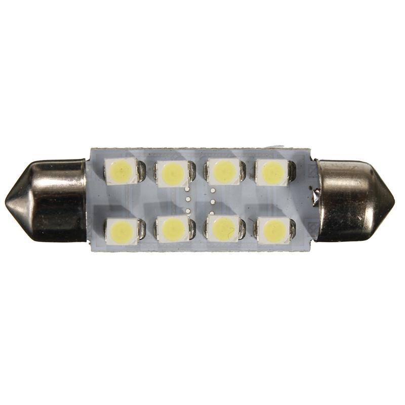 车顶灯汽车LED1210/3528SMD 31 36 39 41MM 8SMD双尖阅读灯车顶灯