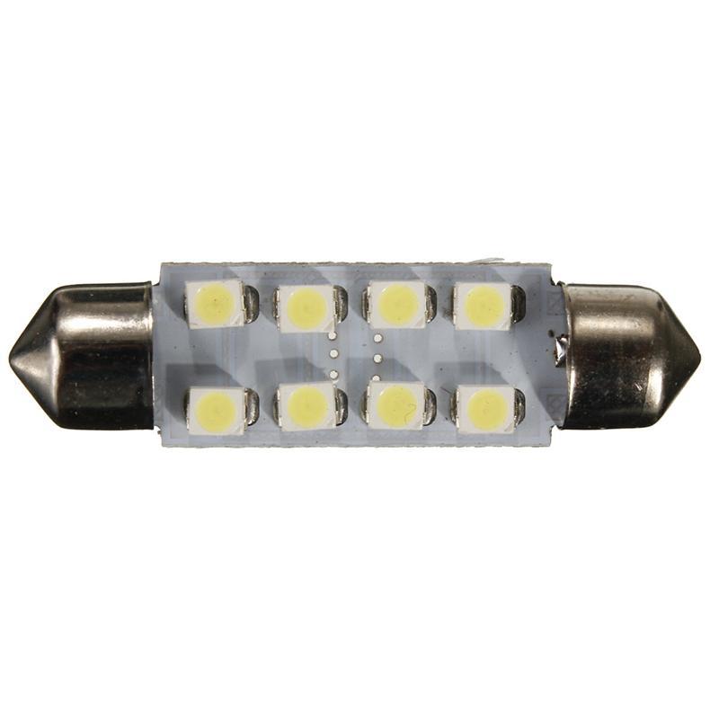 车顶灯汽车LED1210/3528SMD 31 36 39 41MM 8SMD双尖阅读灯车顶灯 汽车零部件/养护/美容/维保 车内灯 原图主图