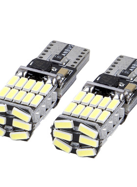 新款高亮LED解码T10示宽灯阅读灯 室内车顶灯4014-26SMD恒流改装