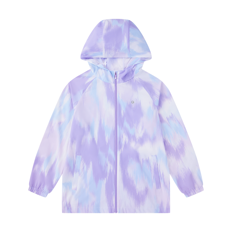 中国乔丹童装女童防晒衣2024夏季新款大童防紫外线皮肤衣凉感外套