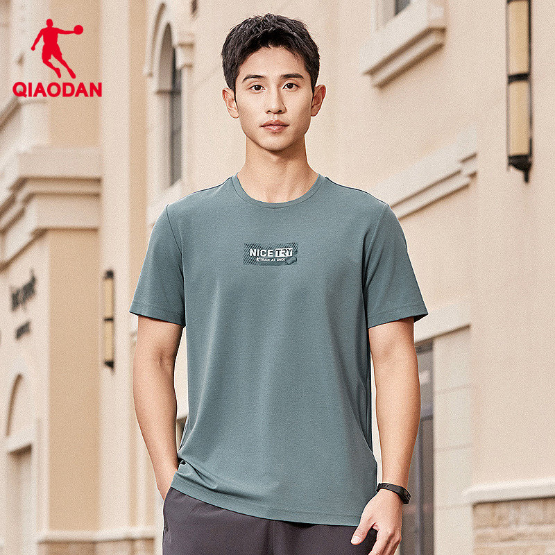 中国乔丹针织透气运动速干短袖T恤衫男士春季新款商场同款跑步,运动服/休闲服装,运动T恤,淘宝优惠券,粉丝福利购,淘宝优惠卷