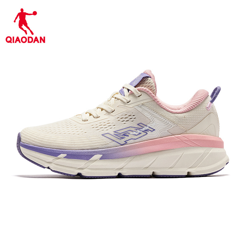 乔丹跑步鞋运动鞋女鞋秋冬季新款减震回弹跑鞋针织轻便软底休闲鞋