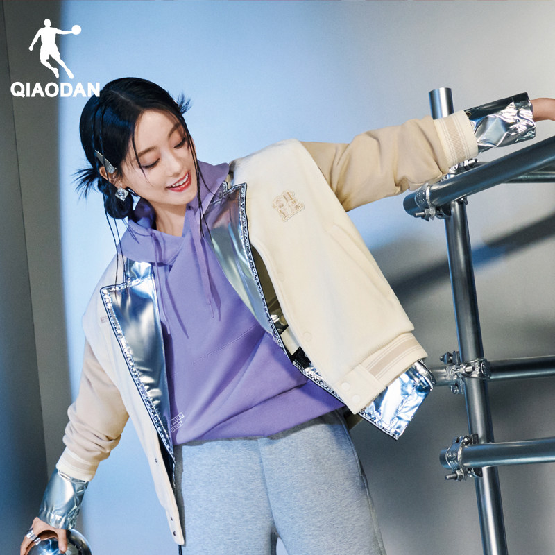 中国乔丹棒球服潮流立领开衫