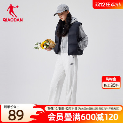 阔腿长裤直筒乔丹女生