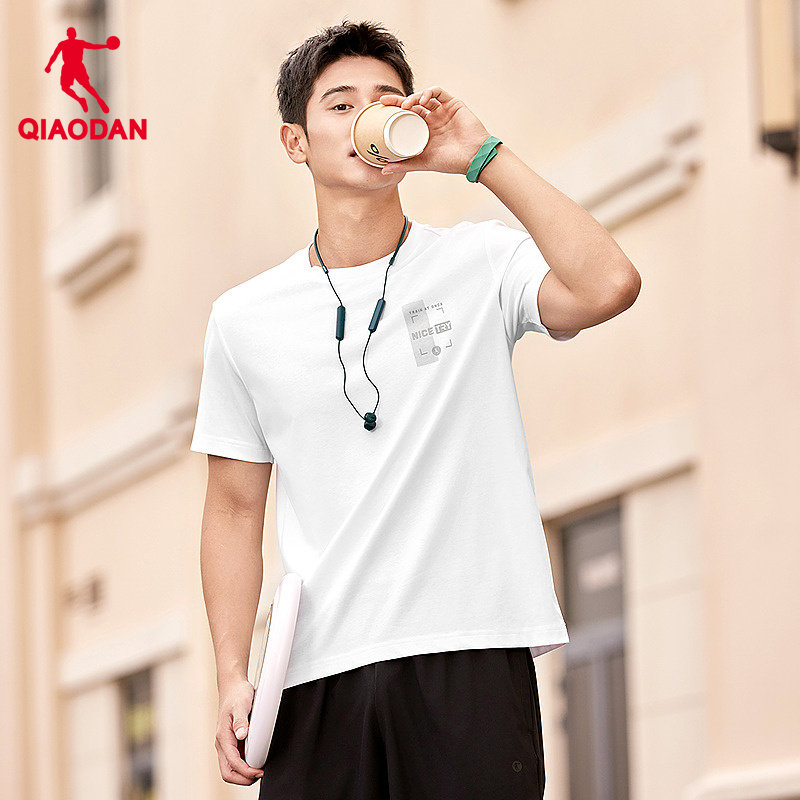 乔丹透气休闲短袖T恤衫男生2024春季新款商场同款运动健身通勤,运动服/休闲服装,运动T恤,淘宝优惠券,粉丝福利购,淘宝优惠卷