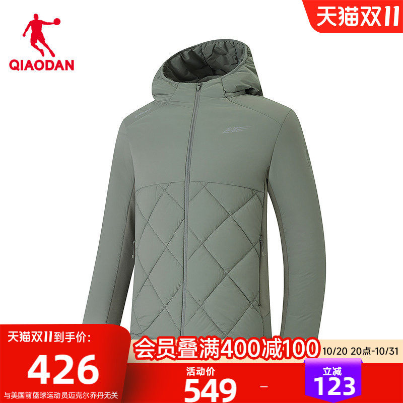 乔丹P棉棉服男士防风防寒