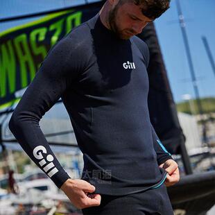 GILL专业航海装备下水服保暖长湿衣航海上衣冲浪水上运动潜水服