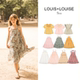 法国 春夏新款 Louis 现货 louise 25ss 女童法式 复古吊带连衣裙