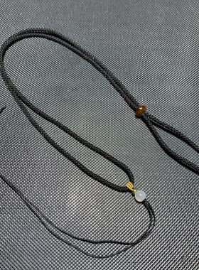 玉石文玩吊坠挂绳竖穿可调节