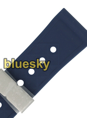 潜水表硅胶带 适配SLA065 SBDX053 8L35黑色耳宽2mm适用2.5mm生耳