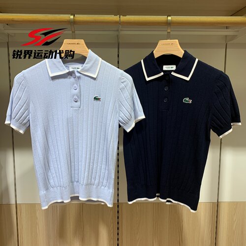 LACOSTE女网球短袖POLO衫夏季