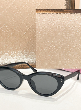 猫眼小框时尚遮阳墨镜男女款韩版