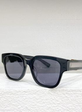 新款板材方形太阳眼镜男女通用S1F时尚情侣风遮阳墨镜防紫外线黑