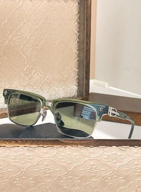复古风遮阳墨镜男女款时尚方形框