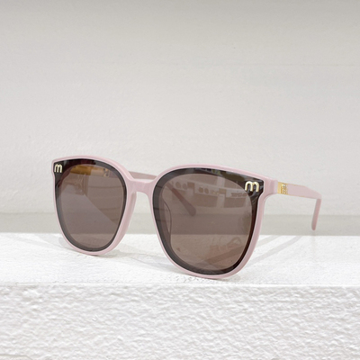 韩版板材圆形太阳眼镜女SMU 20S时尚遮阳墨镜男士防紫外线黑粉白