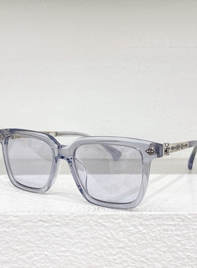 男女通用板材方形大框太阳眼镜8284时尚复古风遮阳墨镜防紫外线灰