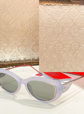 椭圆框时尚网红风遮阳墨镜男女款