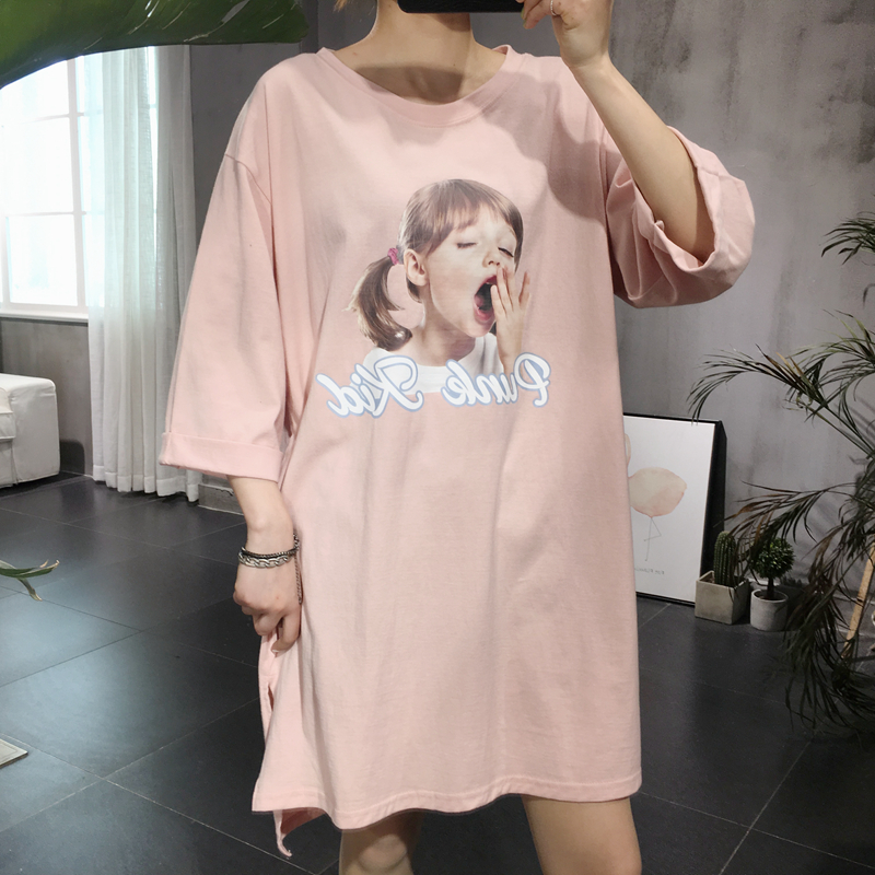 º«¹ú¶«´óÃÅ´ú¹º18ÏÄпî¿íËÉ´óÂëÖг¤¿î³±Å®º¢Ó¡»¨ÏÔÊݶÌÐäTÐôȹ