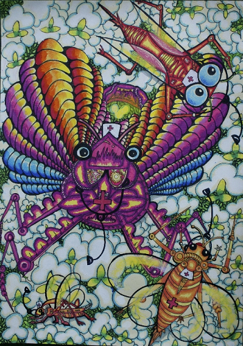 第27届全国青少年科技创新大赛科学幻想绘画 儿童科幻画 美术素材