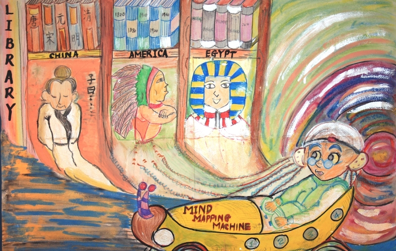 第23届全国青少年科技创新大赛科学幻想绘画 儿童科幻画 美术素材