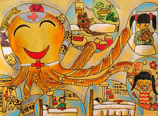 第18届全国青少年科技创新大赛科学幻想绘画 儿童科幻画 美术素材