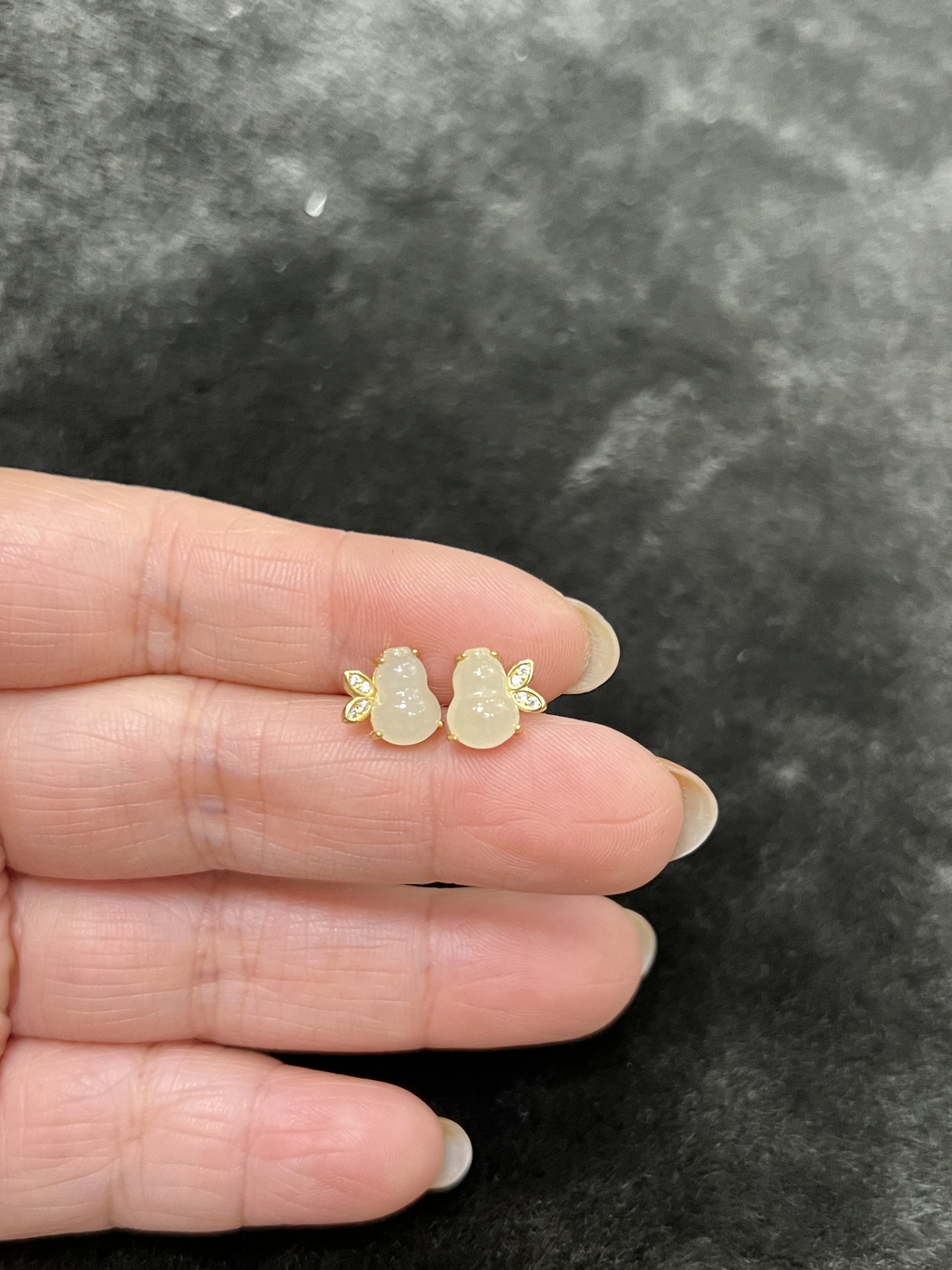 和田玉925银镶嵌葫芦耳钉,珠宝/钻石/翡翠,手饰,淘宝优惠券,粉丝福利购,淘宝优惠卷