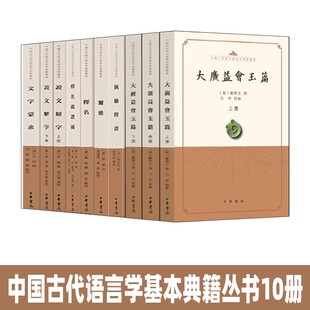 正版全7种 中国古代语言学基本典籍大广益会玉篇说文解字尔雅释名释名疏证补文字蒙求佩觿释证繁体横排中华书局
