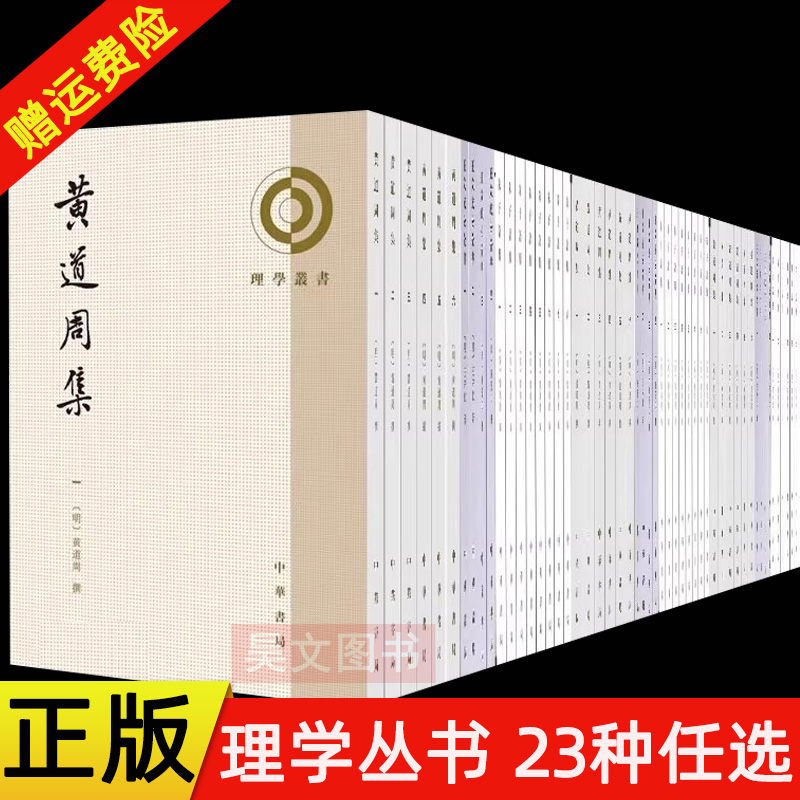 正版新书理学丛书23种任选陆九渊集周敦颐二程许衡集王文成公全书近思录集解困知记张载集性故注释黃梨洲文集人谱北溪字义中华书局