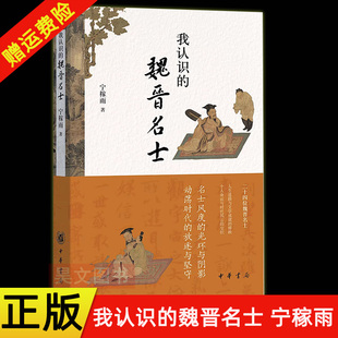 【现货速发】正版新书 我认识的魏晋名士 宁稼雨 二十四位魏晋名士群像名士风度的光环与阴影动荡时代的放逐与坚守 中华书局