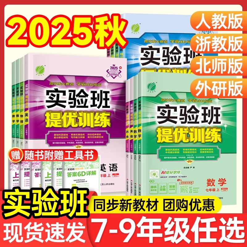 2025版实验班提优训练初中