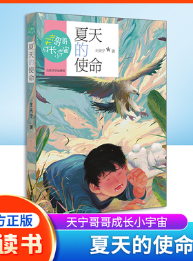 夏天的使命 王天宁著 正版fb天宁哥哥成长小宇宙 少年儿童课外阅读图书籍 山东大学出版社