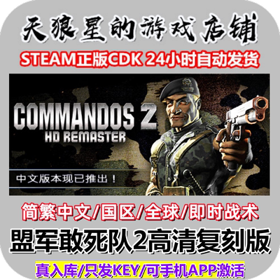 STEAM/盟军敢死队2/高清复刻版