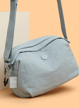 防泼水轻便简约通勤尼龙小包包 小巧易打理休闲单肩斜挎包k