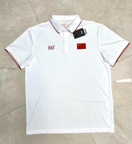 361度2025赞助中国代表团国家队休闲运动短袖POLO衫速干四色可选
